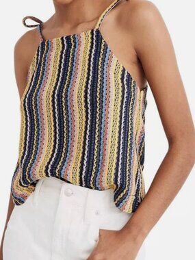 Madewell Texture & Thread Crochet Tank